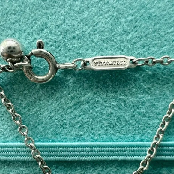 SOLD Tiffany & Co. Hardwear 8mm Ball Pendant Adjustable Necklace 16”-18” - Picture 8 of 10